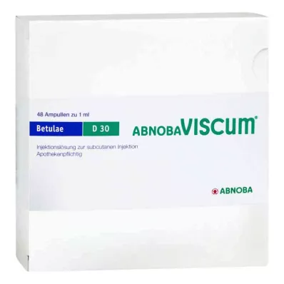 Abnobaviscum Betulae D30 ampuller (48 adet) Abnobaviscum Betulae D30 ampuller (48 adet)