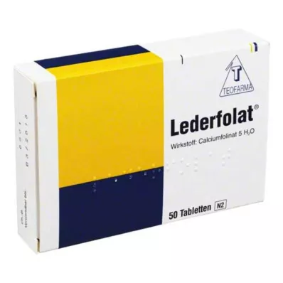 Lederfolat tabletleri, 50 adet Lederfolat tabletleri, 50 adet