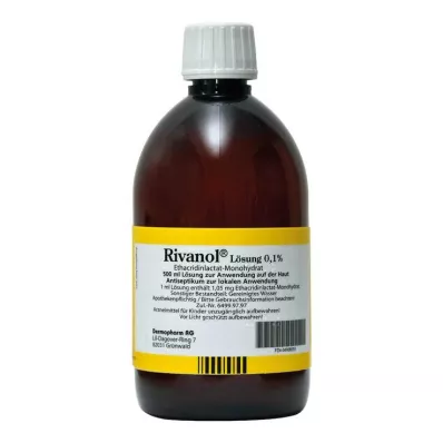 RIVANOL Çözelti %0,1, 500 ml RIVANOL Çözelti %0,1, 500 ml