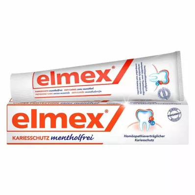 ELMEX mentolsüz diş macunu, katlanır kutulu, 75 ml