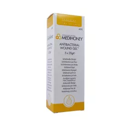 MEDIHONEY Antibakteriyel yara jeli, 5X20 g