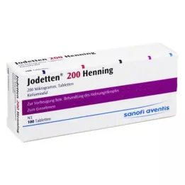 JODETTEN 200 Henning tableti, 100 adet