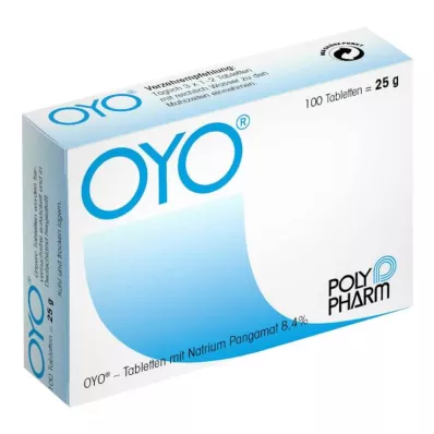 OYO Kaplı tabletler, 100 adet