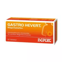 GASTRO-HEVERT Mide tabletleri, 40 adet