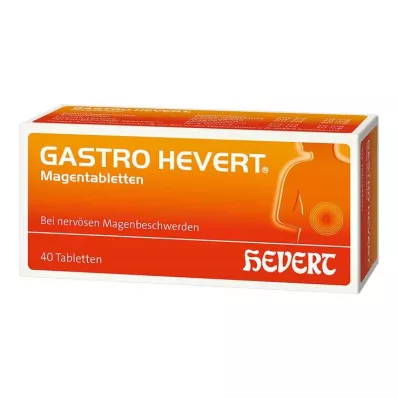 GASTRO-HEVERT Mide tabletleri, 40 adet GASTRO-HEVERT Mide tabletleri, 40 adet