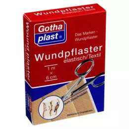 GOTHAPLAST Yara alçısı elastik 6 cmx1 m kesilmiş, 1 adet