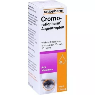CROMO-RATIOPHARM Göz damlası, 10 ml