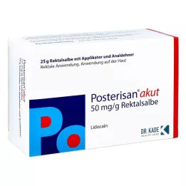POSTERISAN Anal dilatatörlü akut merhem, 25 g