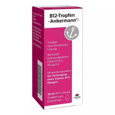 B12 Ankermann damlası (30 ml)