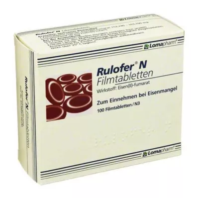 RULOFER N Film kaplı tabletler, 100 adet