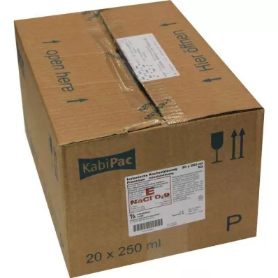 Salin %0,9 plastik infüzyon solüsyonu, 20X250 ml Salin %0,9 plastik infüzyon solüsyonu, 20X250 ml