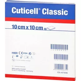 CUTICELL Klasik yara gazlı bezi 10x10 cm, 100 adet