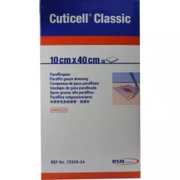 CUTICELL Klasik yara gazlı bezi 10x40 cm, 10 adet