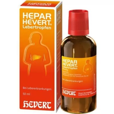 HEPAR HEVERT Karaciğer damlası, 50 ml