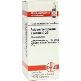 ACIDUM BENZOICUM E Resina D 30 globül, 10 g