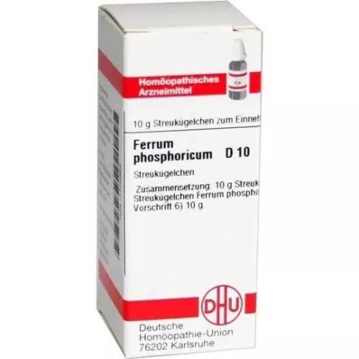DHU Ferrum fosforikum C 10 kürecikler, 10 g DHU Ferrum fosforikum C 10 kürecikler, 10 g
