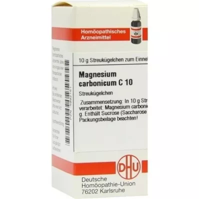 MAGNESIUM CARBONICUM C 10 globül, 10 g