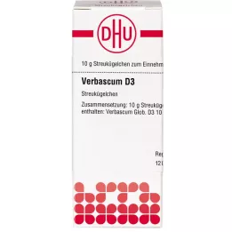 VERBASCUM D 3 globül, 10 g