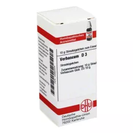 VERBASCUM D 3 globül, 10 g