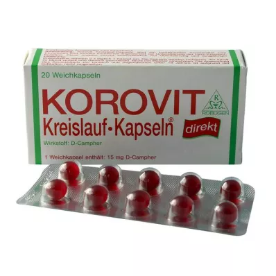 Korovit dolaşım kapsülleri, 20 adet