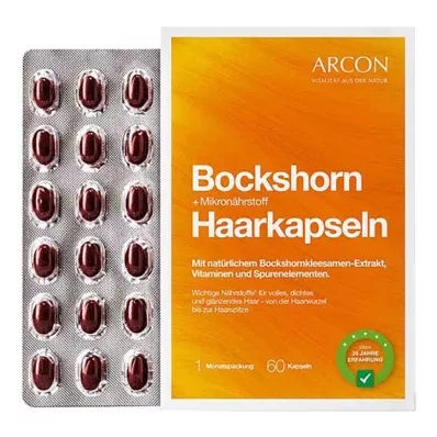 BOCKSHORN+Mikrobesin saç kapsülleri Tisane plus, 60 adet BOCKSHORN+Mikrobesin saç kapsülleri Tisane plus, 60 adet
