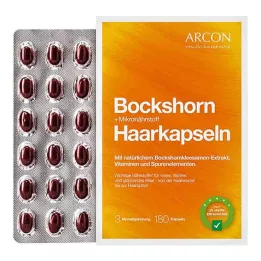 BOCKSHORN+Mikrobesin saç kapsülleri Tisane plus, 180 adet