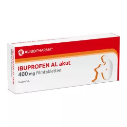 IBUPROFEN AL akut 400 mg film kaplı tabletler, 20 adet