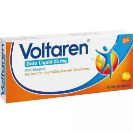 VOLTAREN Dolo Liquid 25 mg yumuşak kapsül, 10 adet