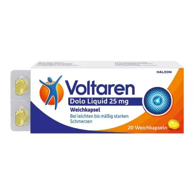 VOLTAREN Dolo Liquid 25 mg yumuşak kapsül, 10 adet