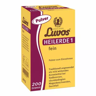 LUVOS Şifalı kil 1 ince, 200 g LUVOS Şifalı kil 1 ince, 200 g