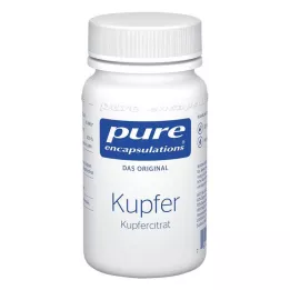 PURE ENCAPSULATIONS Bakır Bakır Sitrat Kapsülleri, 60 Kapsül
