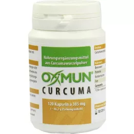 OXIMUN Curcuma kapsülleri, 120 Kapsül