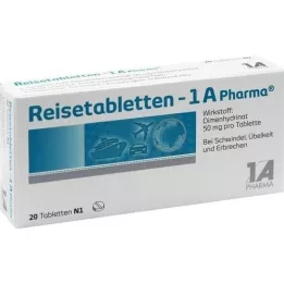 REISETABLETTEN-1A Pharma, 20 adet