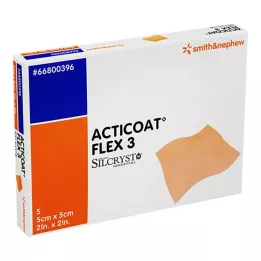 ACTICOAT Flex 3 5x5 cm bandaj, 5 adet