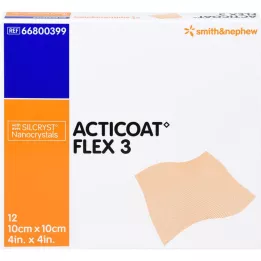 ACTICOAT Flex 3 10x10 cm bandaj, 12 adet