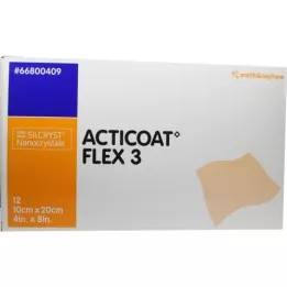 ACTICOAT Flex 3 10x20 cm bandaj, 12 adet