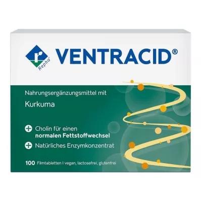 VENTRACID Tabletler, 100 adet