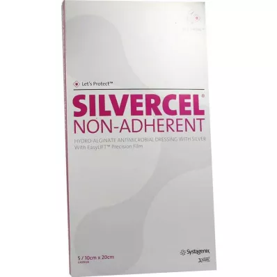 SILVERCEL Yapışkan Olmayan Kompresler 10x20 cm, 5 adet