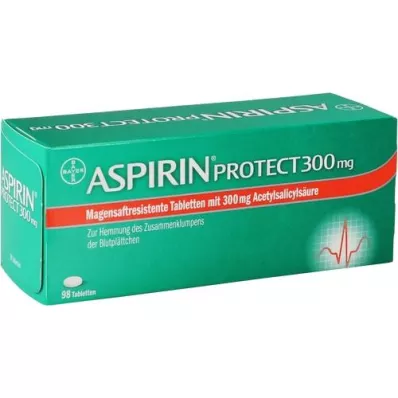 ASPIRIN Protect 300 mg enterik kaplı tablet, 98 adet