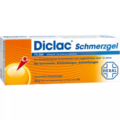 DICLAC Ağrı jeli %1, 150 g