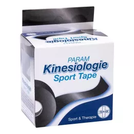 KINESIOLOGIE Spor Bandı 5 cmx5 m siyah, 1 adet