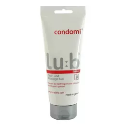 CONDOMI Lub kayganlaştırıcı ve masaj jeli, 200 ml