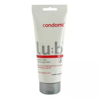 CONDOMI Lub kayganlaştırıcı ve masaj jeli, 200 ml