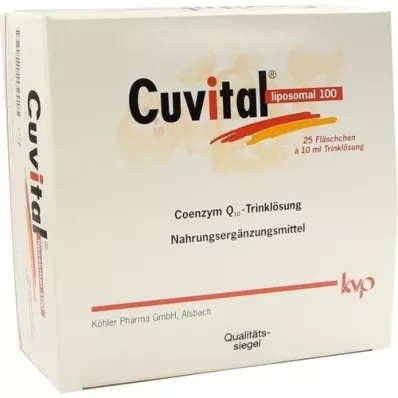 CUVITAL Lipozomal 100, 25X10 ml