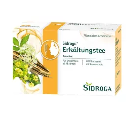 SIDROGA Soğuk çay filtre poşetleri, 20X2.0 g