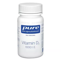 PURE ENCAPSULATIONS Vitamin D3 1000 I.U. Kapsül, 60 Kapsül