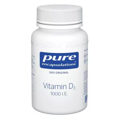 PURE ENCAPSULATIONS Vitamin D3 1000 I.U. Kapsül, 120 Kapsül