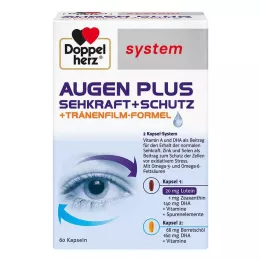 DOPPELHERZ Eyes plus vision+protection system kapsülleri, 60 adet