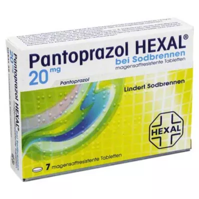 Pantoprazole Hexal b.Mide ekşimesi mideye dayanıklı tabletler, 7 adet Pantoprazole Hexal b.Mide ekşimesi mideye dayanıklı tabletler, 7 adet