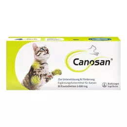 CANOSAN Kediler için çiğneme tabletleri, 30 adet